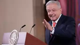 Andrés Manuel López Obrador encabeza este miércoles 27 de marzo, la conferencia mañanera desde Palacio Nacional