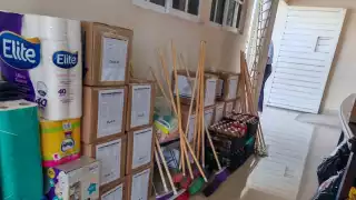 Envía Quintana Roo 18 toneladas de ayuda humanitaria a los estados afectados por las lluvias