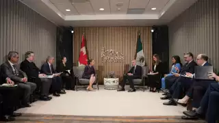 La presidenta Claudia Sheinbaum propuso en la reunión del G7 organizar una Cumbre Económica para el Bienestar, en coordinación con la CELAC