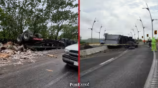 Dos volcaduras en Campeche
