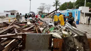 “Erick” tocó tierra en México la madrugada del jueves como huracán categoría 3 en la escala Saffir-Simpson