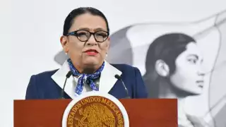 Rosa Icela Rodríguez Velázquez, titular de la Secretaría de Gobernación.