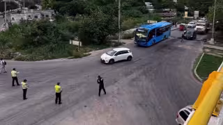 La SSP intervino para liberar el bloqueo en el Periférico de Mérida