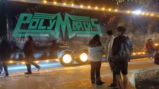 La euforia por Polymarchs inició el viernes 6 de febrero con su llegada a San Francisco de Campeche.