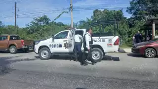 Una movilización policiaca en Escárcega se generó tras el reporte de la presunta sustracción de una menor de 5 años en División del Norte.