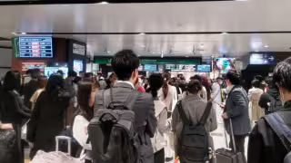 Algunas líneas del tren bala suspendieron operaciones temporalmente