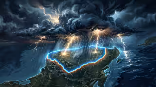 Habrá lluvias muy fuertes en Yucatán por el Frente Frío 41 hoy martes 17 de marzo