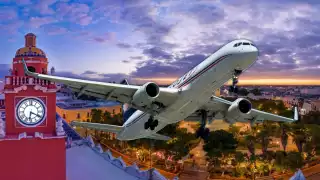 En temporada decembrina los vuelos a Mérida suelen aumentar