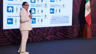 Rosa Icela Rodríguez, secretaria de Seguridad Pública y Protección Ciudadana