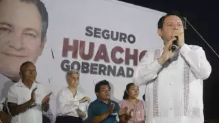 Joaquín Díaz Mena recorrió Chankom