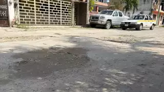 La avenida Laguna de Milagros siguen sin reparación, pese a promesa de las autoridades municipales de Othón P. Blanco