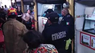 Paramédicos atendieron a las tres mujeres