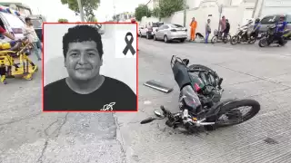 Wilberth Cámara, joven de 20 años, fue atropellado en la colonia Pallas de Ciudad del Carmen.
