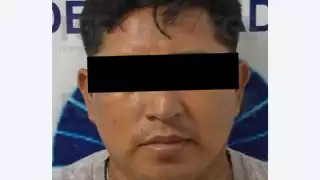 Manuel Israel "N", capturado por presunto abuso sexual en José María Morelos