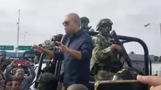 José barajas, fiscal del estado de Tabasco, confirmó la muerte de dos personas por el motin registrado en el Creset