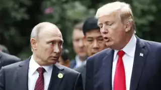 Vladimir Putin y Donald Trump, presidentes de Rusia y Estados Unidos, respectivamente
