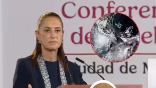 Claudia Sheinbaum pide extremar precauciones tras evolución de huracán Polo en el Pacífico