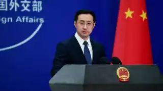 Lin Jian, portavoz del Ministerio de Exteriores de China