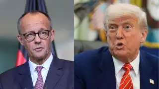 friederich Merz, primer ministro de Alemania y Donald Trump, presidente de Estados Unidos