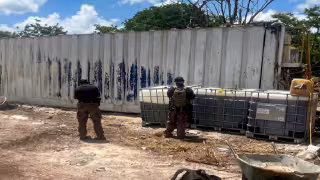 Cateo en la carretera Umán-Tebec deja tres detenidos por presunta sustracción y venta ilegal de combustible