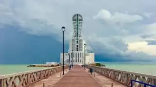 Reportan cierre de la megaescultura de Chetumal