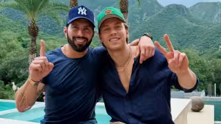 Aldo de Nigris reacciona a la lesión de Nicola Porcella.