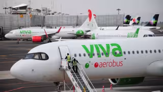 El incidente estuvo relacionado con el avión matrícula XA-VBM, correspondiente al vuelo VB1029 procedente de Cancún