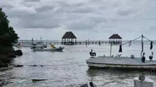 Evento de “norte” mantiene inactiva la pesca ribereña en Champotón.