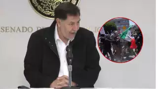 Gerardo Fernández Noroña condenó las redadas migratorias en Los Ángeles y respaldó la postura de Claudia Sheinbaum.