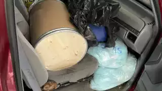 Fuerzas de seguridad aseguraron más de una tonelada de fentanilo en Sinaloa