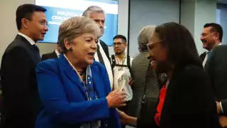 Alicia Bárcena Ibarra, titular de la Secretaría de Relaciones Exteriores