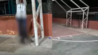 Exigen justicia en Campeche por perrito colgado en cancha de Tepakán