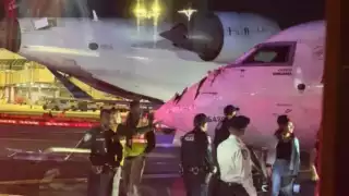 La aerolínea confirmó el accidente y señaló que colabora con las autoridades federales para esclarecer lo ocurrido