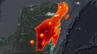 Habrá intenso calor en Quintana Roo hoy 24 de abril, informa Protección Civil