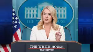 Karoline Leavitt, secretaria de prensa de la Casa Blanca