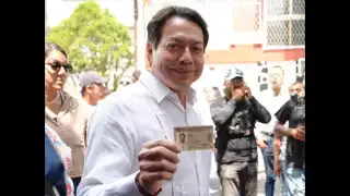 Mario Delhgado, presidente nacional de Morena