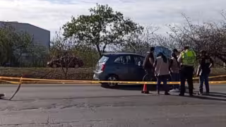 Autoridades acordonaron el área para el levantamiento del cuerpo