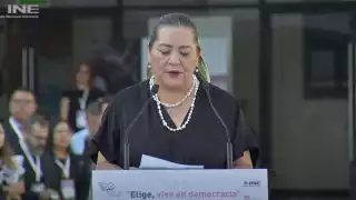 Guadalupe Taddei, consejera presidenta del INE