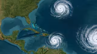 Se vigilan las dos ondas tropicales en el Mar Caribe