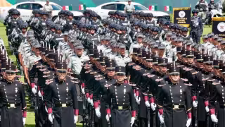 Ceremonia por el 5to. Aniversario de la Guardia Nacional