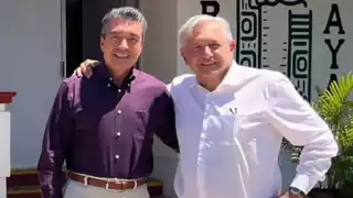 Rutilio Escandón y Andrés Manuel López Obrador