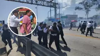 Gutiérrez Lazarus respalda operativo policial en el puente Zacatal