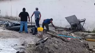 En fechas normales casi no hay obras en el pueblo