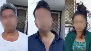 Los tres quedaron a disposición de la SSP Yucatán