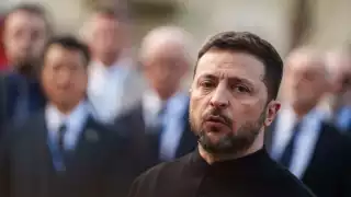 Volodimir Zelenski, presidente de Ucrania