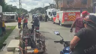 Motociclista resulta herido tras choque con camioneta foránea en Champotón