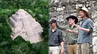 Mr. Beast visitó la zona arqueológica de Calakmul, en Campeche, junto a su equipo de producción