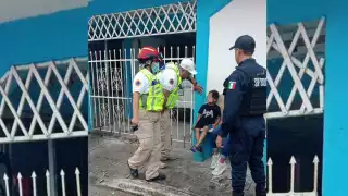 El menor, junto con los otros pequeños, fue llevado al DIF por el Grupo Especializado de Atención a la Violencia Intrafamiliar y de Género (Geavig) 