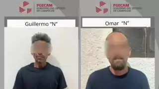 Dos hombres fueron vinculados a proceso por robo con violencia en un Oxxo de la colonia San Arturo en Campeche.