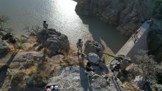 El operativo permitió recuperar presas y represas ilegales